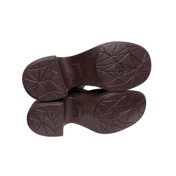 Camper Thelma Women's Boots Ankle Brown Tencel Mid Block Heel Size EU 37 US 6.5 - Picture 8 of 11